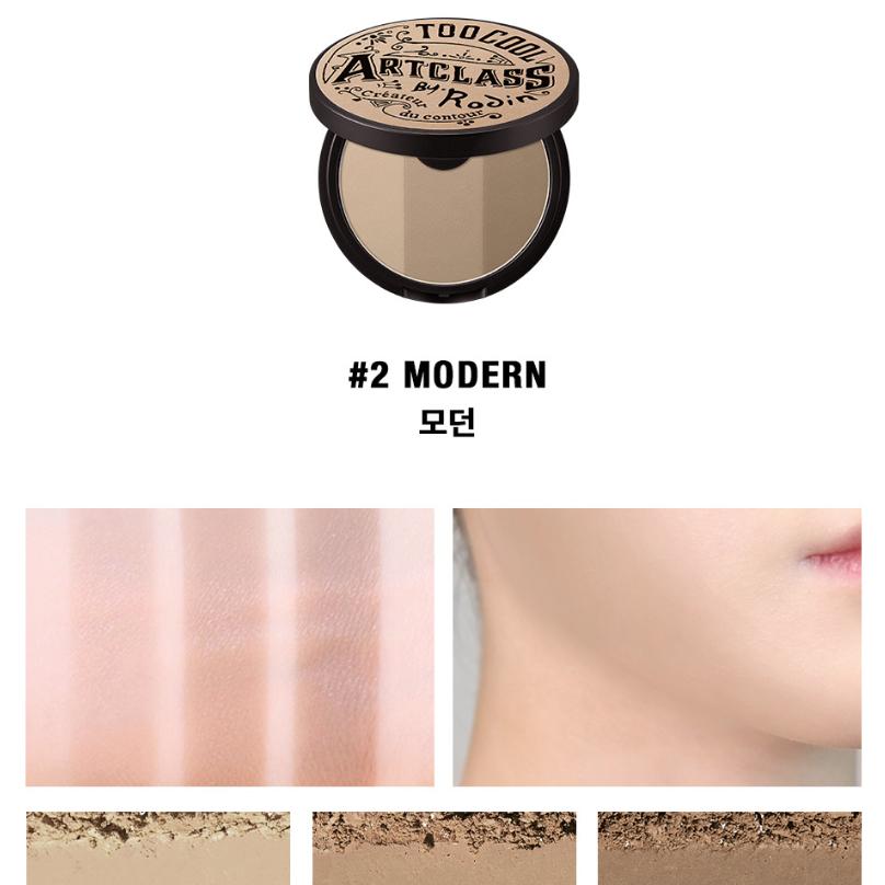 

Too Cool For School Artclass By Rodin Shading Expert Set (Neutral) - [KOREAN MAKEUP] 3-Color Contour Palette with Dual Brush (9.5g) #2 MODERN