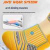 Men's Mid-Calf Sports Socks - Sweat-Absorbent, Non-Slip Towel Bottom for Basketball, Running, Badminton (Spring & Autumn)
