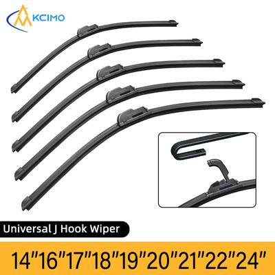 1 szt. Pióra wycieraczek samochodowych typu U Uniwersalne Miękka guma Bezszkieletowe Bezszkieletowe Wycieraczki samochodowe 14" 16" 18" 19" 20" 21" 22" 24"
