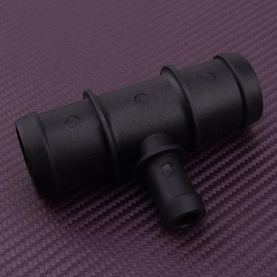 1-1/4" 5/4 5/8" 32mm 16mm Tee Heater Hose Fitting Connector Coolant Water Flange Black Plastic Fit for Universal