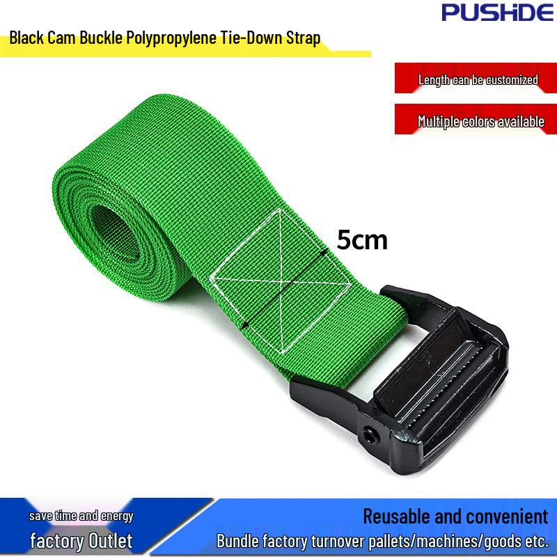 Zinc Alloy Cam Buckle Polypropylene Strap for Cargo Tie-Down
