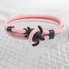 Couple Bracelet 3 Layers Handmade Long Solid Color Braided Rope Multi-colors Gift Soft Sea Turtle Charm Women Bracelet Fashion Jewelry