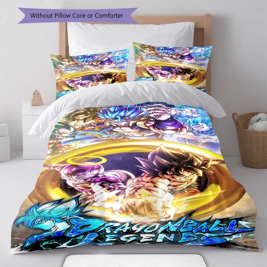 Cartoon Pattern Bedding Quilt Set Quilt Cover Pillowcase Home Decoration Birthday Gift (1 * Duvet Cover + 2 * Pillowcase, Without Core)