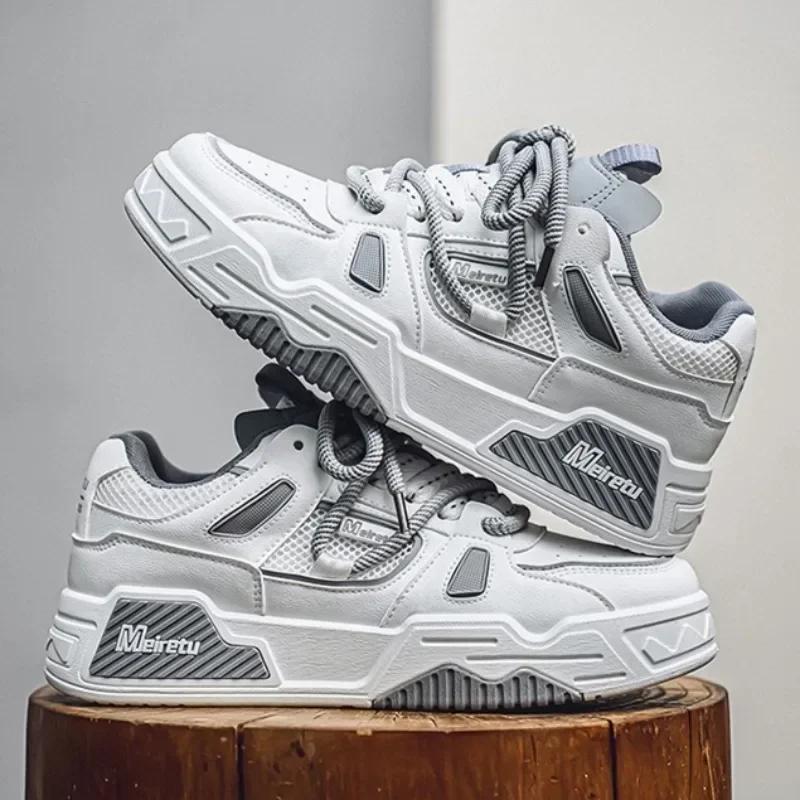 New Men's Sneakers Fashion Street Skateboard Shoes Designer Platform Casual Shoes for Men Luxury Tennis Shoes Zapatillas Hombre