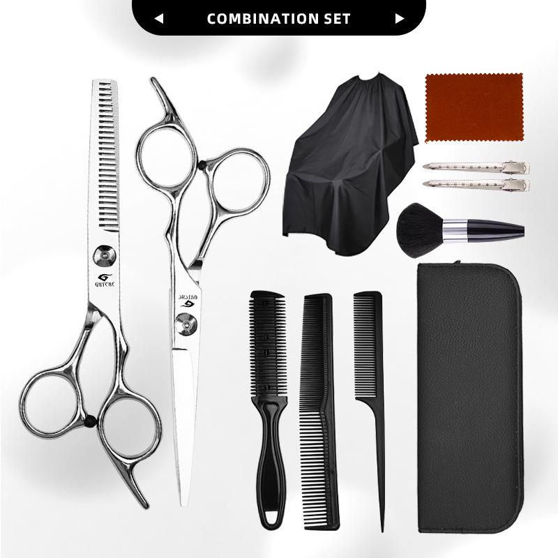 White Cap Stainless Steel Professional Haircutting & Thinning Scissors for Stylists