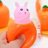 Carrot Rabbit Fidget Toys Easter Squeeze Toys Cute Bunny Stress Relief