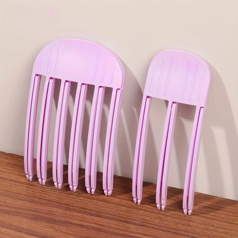 Grampos de cabelo fofos para ondulação de franjas, raízes de cabelo, grampos de cabelo volumizantes, grampos de cabelo para mulheres, grampos de formato fixo para ondulação, rolo de cabelo com volume da moda