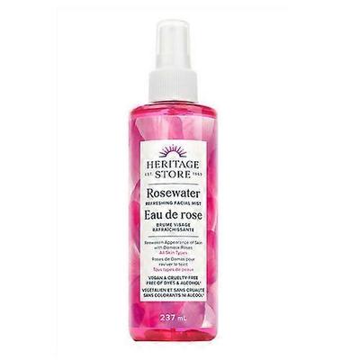 Heritage Store Rosewater Facial Mist, 237 Ml (Pack of 2)