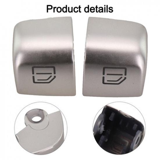For C300 C63 C350 GLC300 C-Class Switch Repair Cap Glass Lift Switch Button