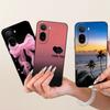 For Vivo V70 Lite V70 FE VivoV70 V2538 v2550 V2548 Phone Case Floral Aesthetic Moon Nigth Bow Pattern Funda Soft Silicone Cover