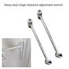 Practical Sturdy Steel Hinges Gaps Ratchets Wrenchs Accessory Portable for Home Furniture Maintenance Daily Use