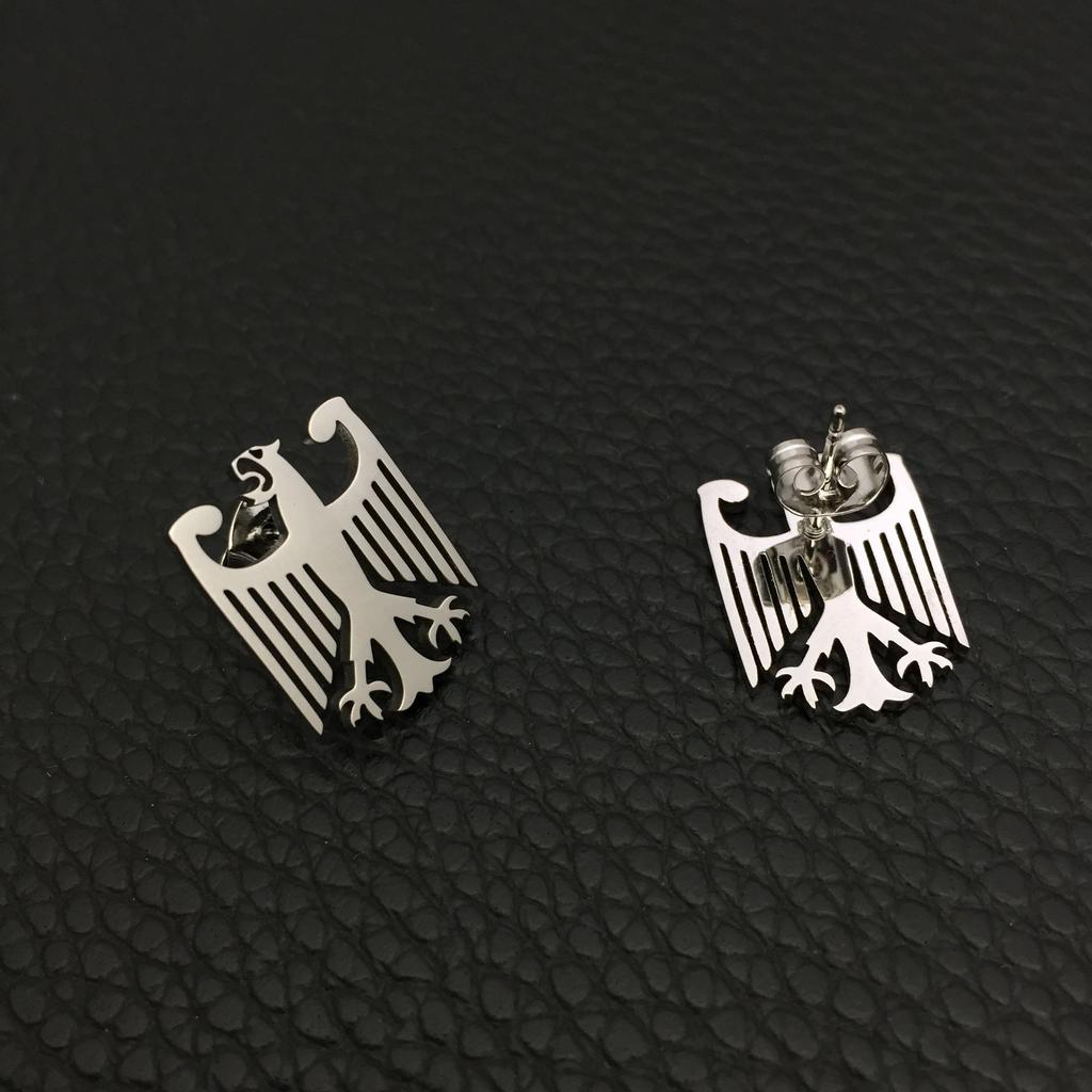 Stainless Steel German Eagle Necklace for Women - Simple and Stylish