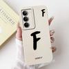 For Oppo Realme 14x 5G RMX3940 Case Popular Letter A-Z Pattern Soft Silicone Cover For Realme V60 Pro 5G Shockproof Phone Shell
