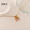 Delicate Ballet Pendant Shoes Necklace, Elegant Ballerina Dainty Beautiful Necklace for Women Dancer Stylish Jewelry Girls Lightweight Charm