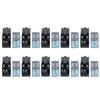 10 Sets 8 Pin Power Relay with Base DC Coil Universal Electrical Equipment Supplies