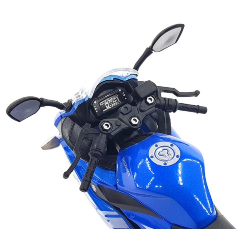 MX MODEL 1:12 Scale Suzuki GSX250R Motorcycle Diecast Model, Blue (MXT116305BL)