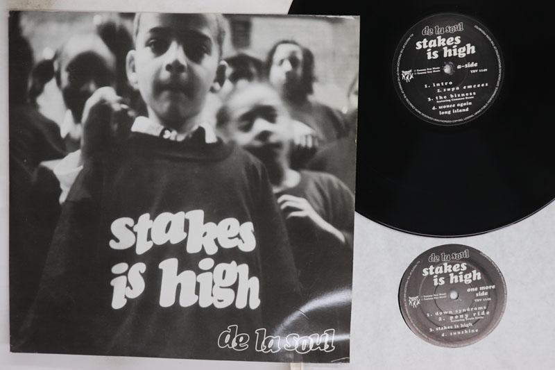 LP Record DE LA SOUL - Stakes Is High TBV1149 TOMMY BOY 1996 UK Rap & Hip-Hop/R&B Used