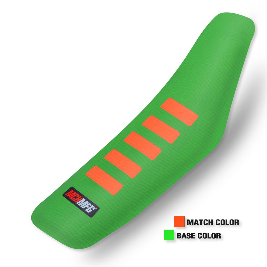 MCHMFG Rib Ribbed Gripper Seat Cover in Waterproof Set Protection Antislip Upset Apply to For SXF EXC KXF CRF YZF WR TC TE
