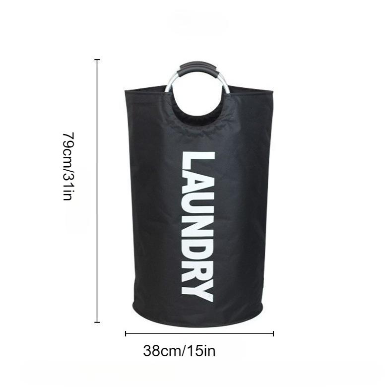 Extra-Large Household Foldable Laundry Basket Storage Bag Waterproof Laundry Basket Dorm Balcony, Laundry Room, Bathroom Items