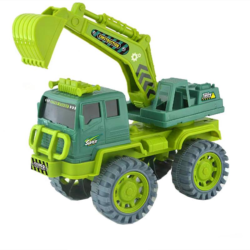 Children's Engineering Vehicle Sliding Excavator Toy Truck