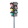 Traffic Light Toy Height Adjustable Kids Toy Educational Sound Flashing Traffic Light Model for Home