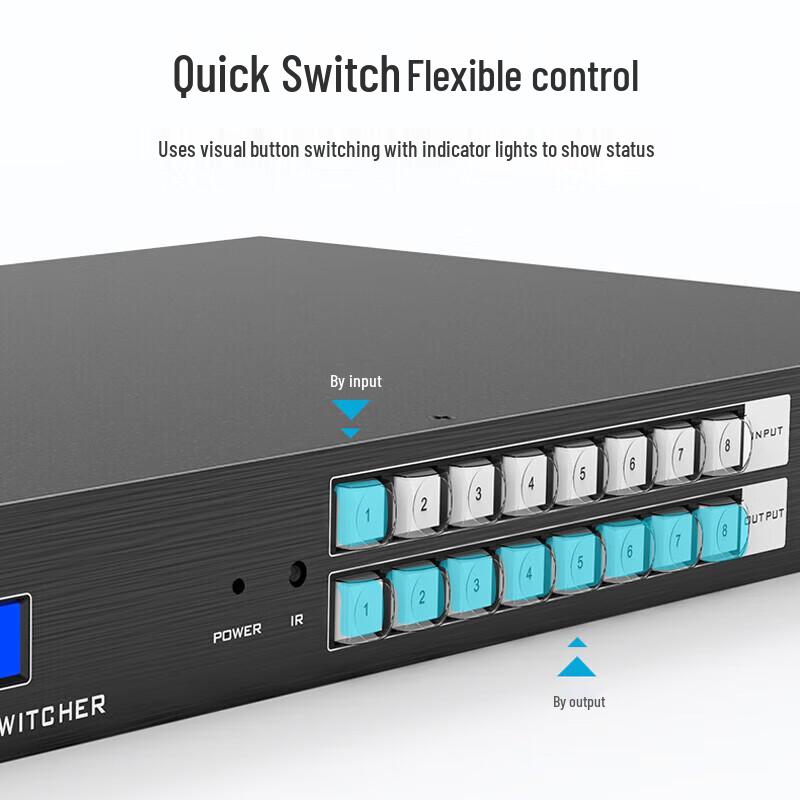 MT-viki 4K HDMI 8x8 Matrix Switcher