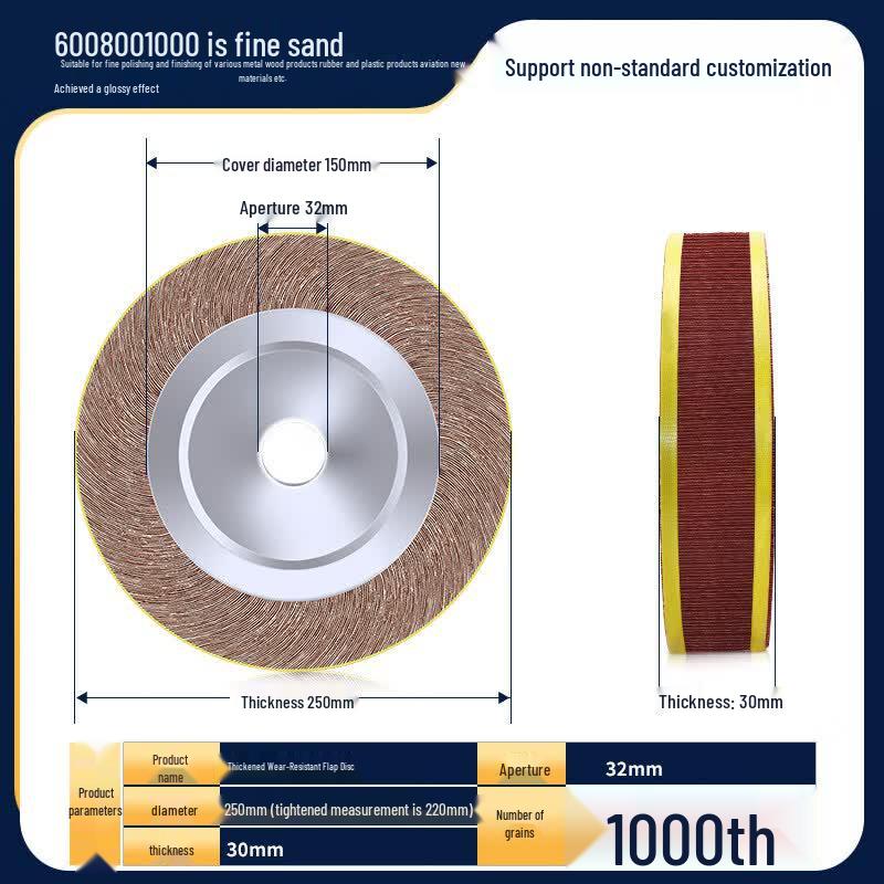 

Stainless Steel Grinding & Polishing Flap Wheel