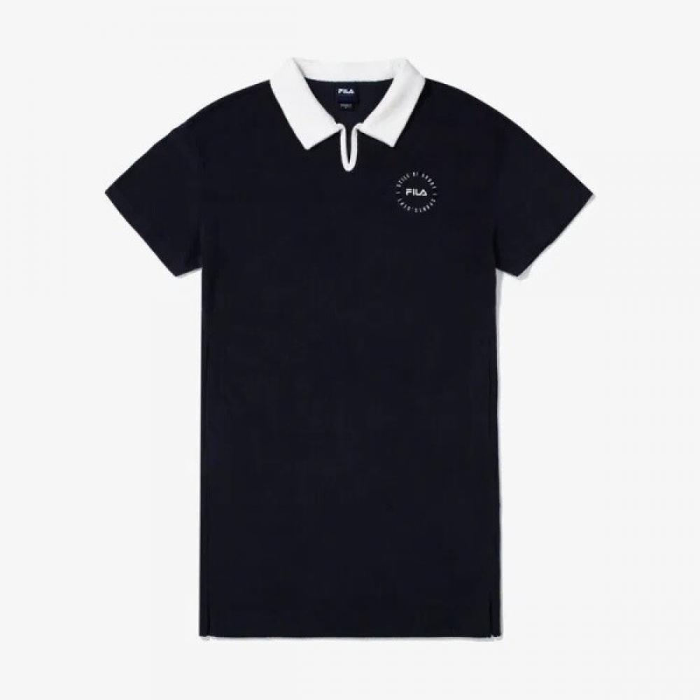 Fila Cotton Terry Collar Dress Fs2opg2452fina 95(M)