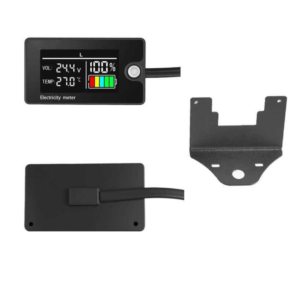 Digital Battery Meter for Golf Carts with LCD Screen and Voltage Alarm for Overcharge and Discharge Protection