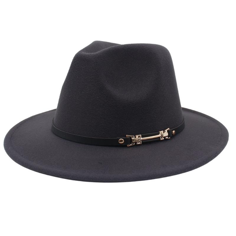 New Top Hat British Style Cashmere Fashion Jazz Hat Versatile With Felt Hat Wholesale Hat