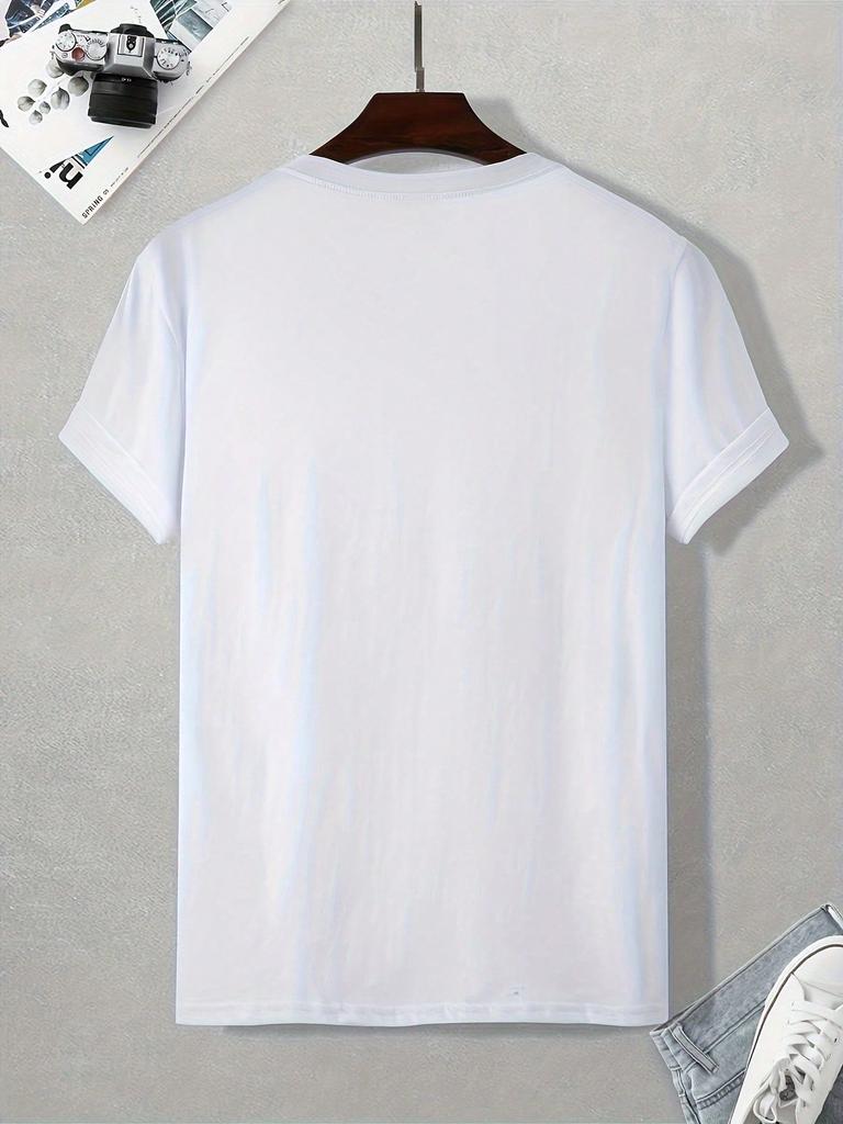 REEF Heren Koninklijk Blauw Zomer Casual T-shirt 100% Katoen Ronde Hals Korte Mouw Met Stijlvol Logo Perfect Voor Casual Kleding