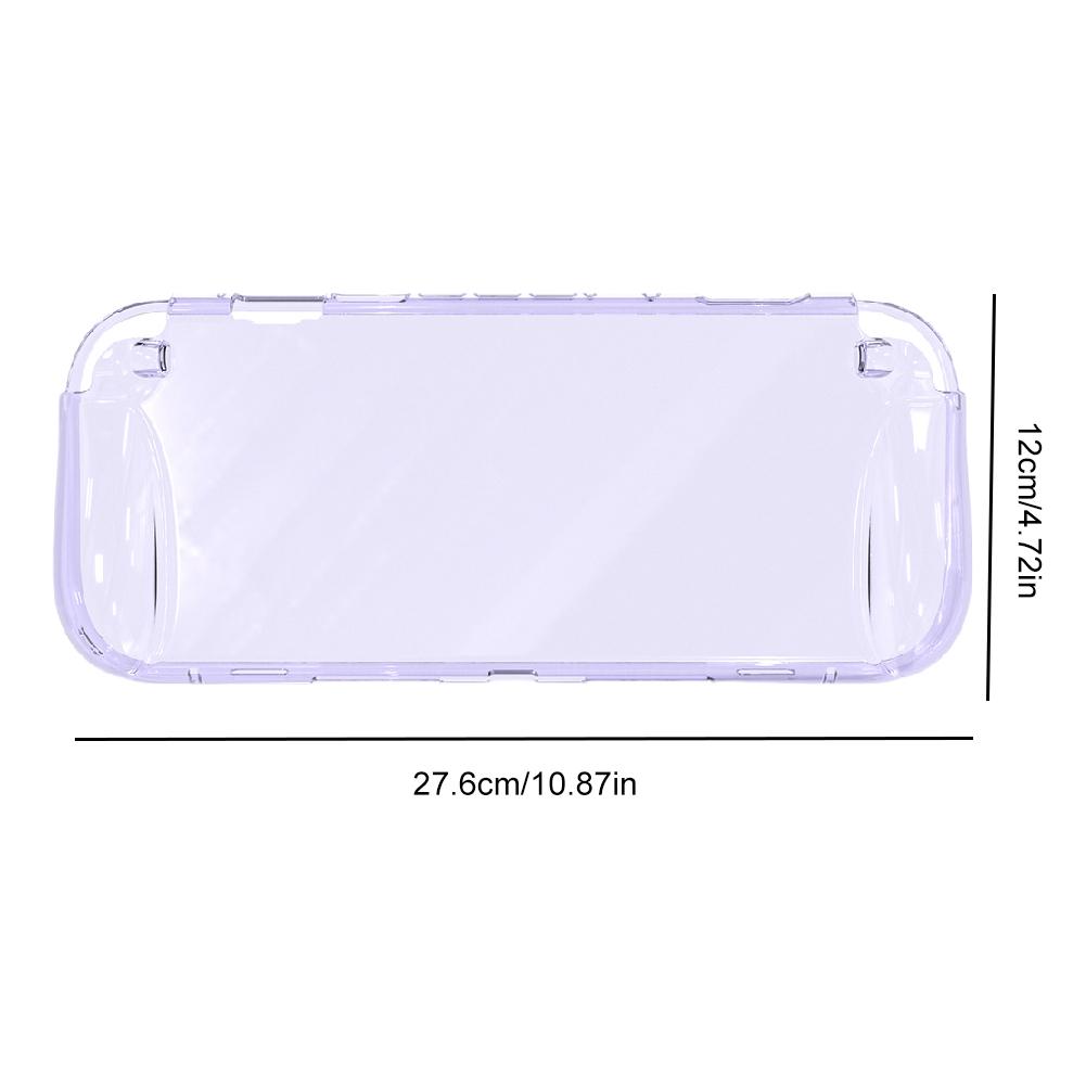 For Switch 2 Handheld Gaming Console TPU Case Protective Cover Shockproof Transparent Protector Shell For Nintendo