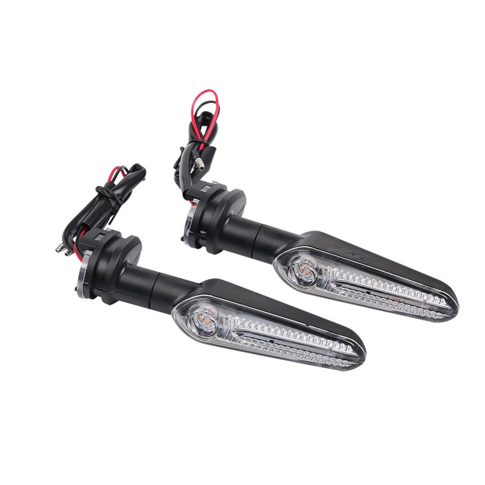 Motorcycle LED Turn Signal Light Indicator Directional Flasher Lamp For YAMAHA MT07 MT09 MT-07 MT-09 TRACER FZ-09 Accessories чёрный