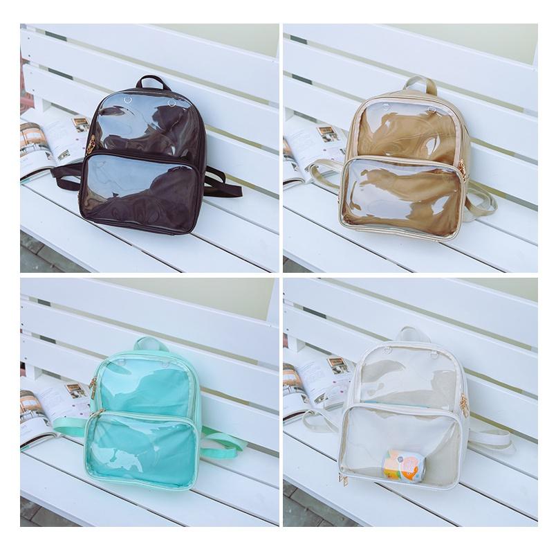Stylish Transparent Clear Itabag Backpack For Women With High Quality And Fashionable Design