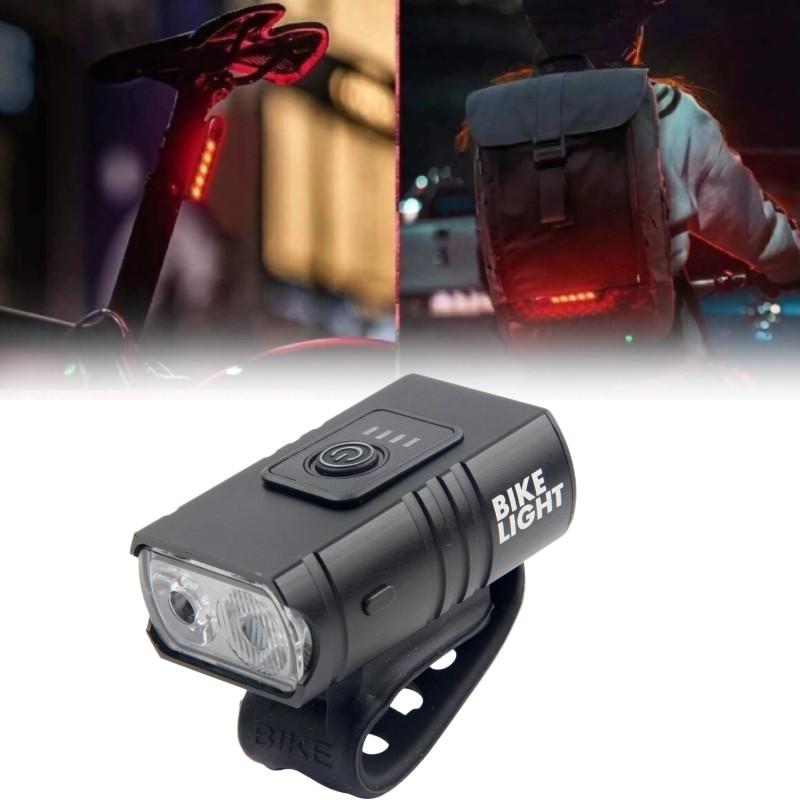 Led Light Bicycle 6 Modes Mtb Bike Front Lamp Usb Rechargeable Safety Night