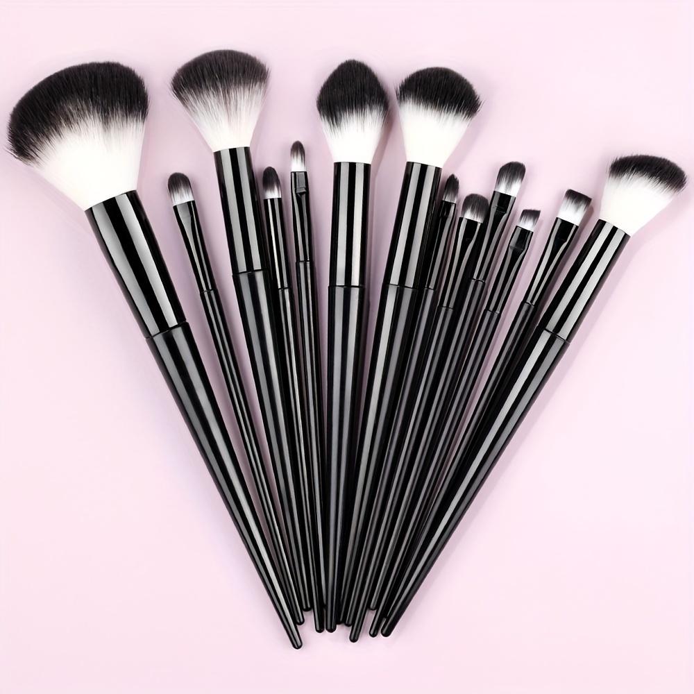 Makeup Brush Set Soft Fluffy Professional Cosmetics Foundation Powder Eyeshadow Kabuki Mixed Makeup Brush Beauty Tools Makeup Sponge Storage Bag