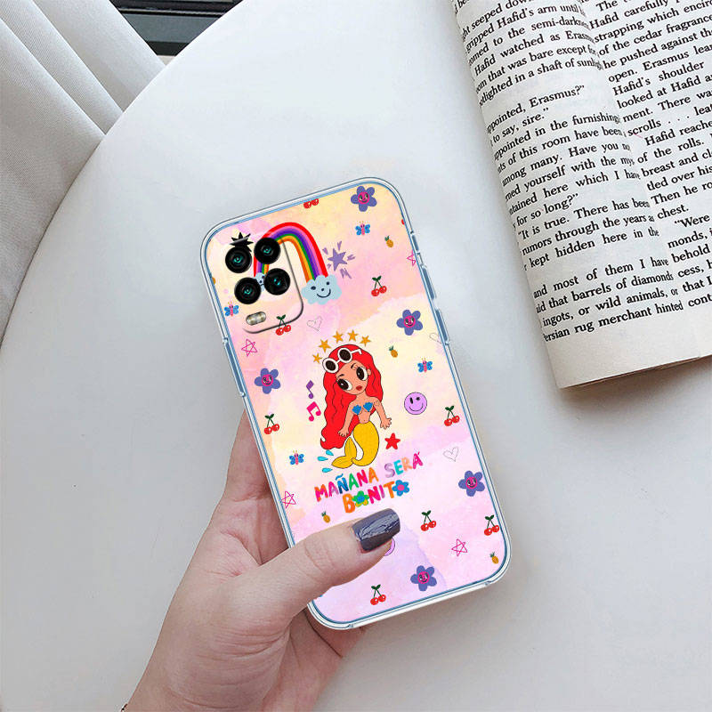 JO34 Karol G Phone Case for Motorola E22S E7 G6 G7 G8 G9 Plus Power Play G10 G20 G04 E30 E40 E22 E20 E13 G22 G23 G Stylus Play