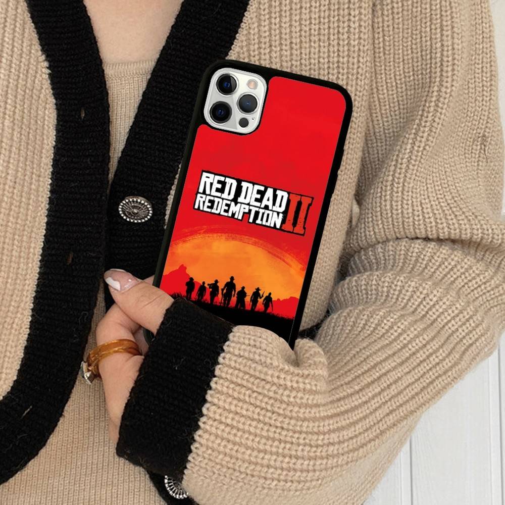 Game Red Dead R-Redemption Phone Case For IPhone 17 16 Pro Max Air 13 12 Mini 14 15 Plus 11 PC+TPU Back Cover