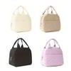 Woolen Lunch Bag Cool Lunch Container Reusable Insulated Lunch Bag Suitable for Picnics School Work Trips Bento Box Food Pouch