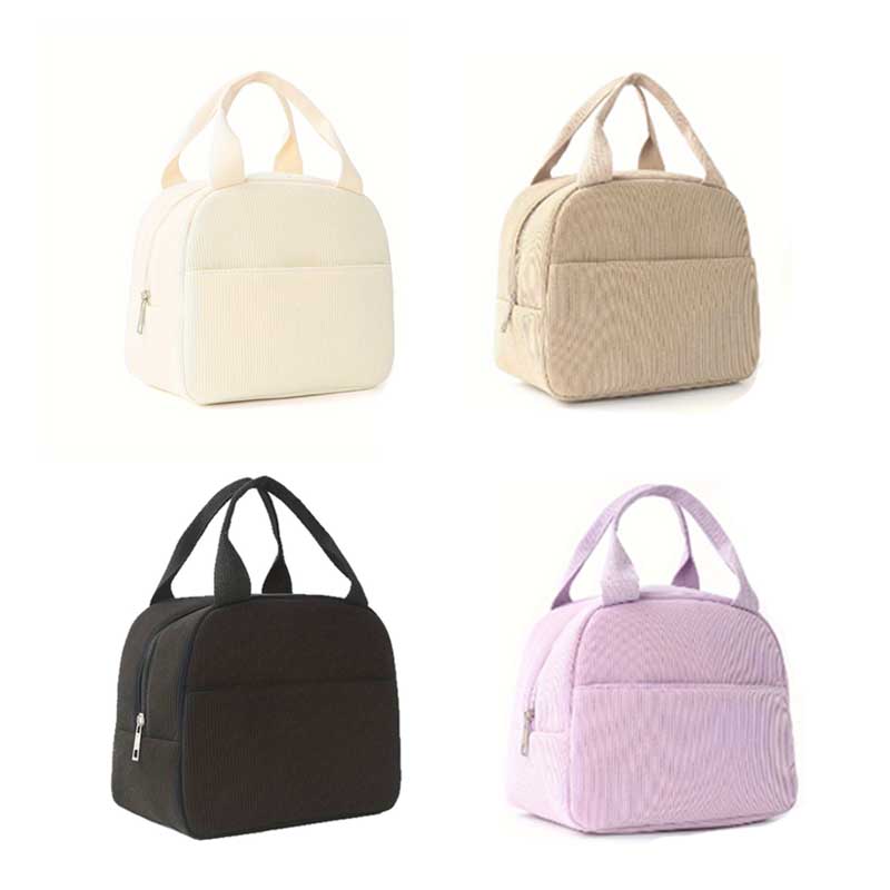 Woolen Lunch Bag Cool Lunch Container Reusable Insulated Lunch Bag Suitable for Picnics School Work Trips Bento Box Food Pouch