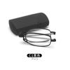 Comfortable Wear Legering Vouwen Titanium Leesbril Opvouwbaar Presbyopie Mannen Vrouwen Ultra Light Eyewear Met Case Anti Blauw Licht +10 to +4