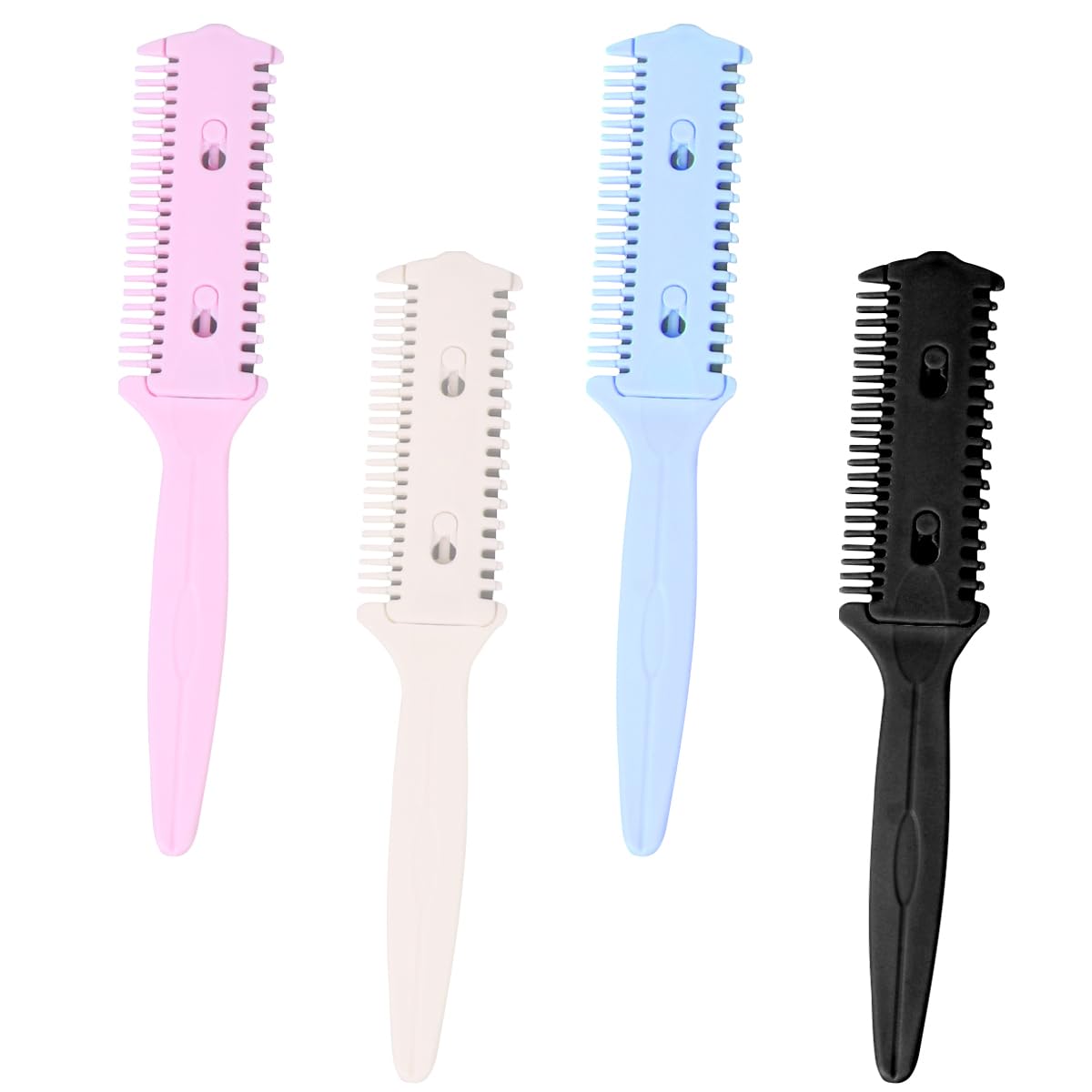 

BESTOYARD Hair Cutter Comb Hair Cutting and Hair Styling Tool for and Comb, Double-Sided Shaper, Home, Barber, Salon, 10-Pack (Random Color)