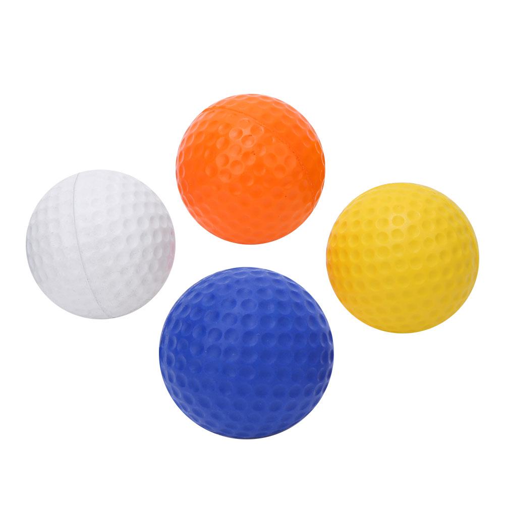 12 Stück PU Kinder Kinder Golfbälle Bunt Elastisch Golfbälle Set Training Übungszubehör