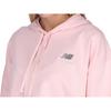 New Balance Sweatshirts Unisex Pink Hooded Moderate Regular UT21502-PIE