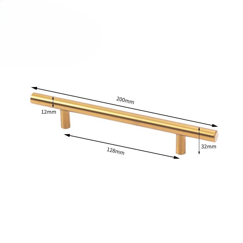 6 pack Modern Stainless Steel Cabinet Pulls, Durable Kitchen Drawer Handles Hardware for Home Furniture