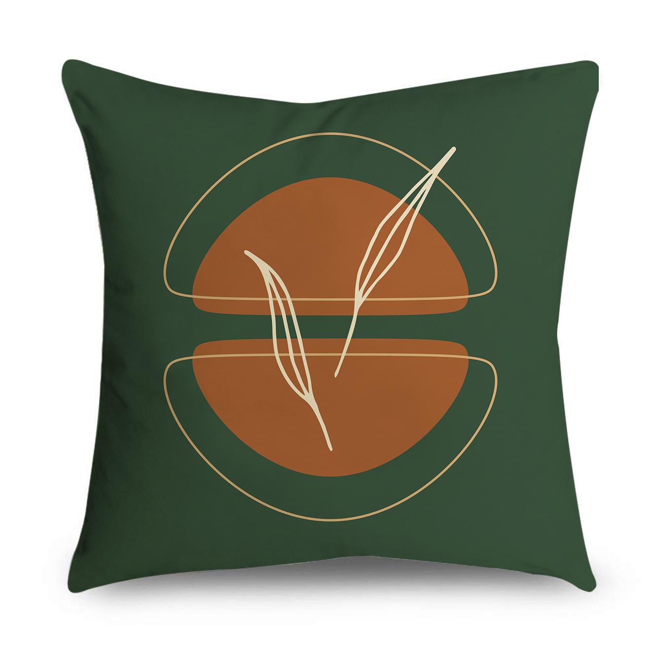 

Чехол на подушку с геометрическим узором, чехол для подушки в скандинавском стиле, домашний высококачественный чехол для подушки 40x40cm