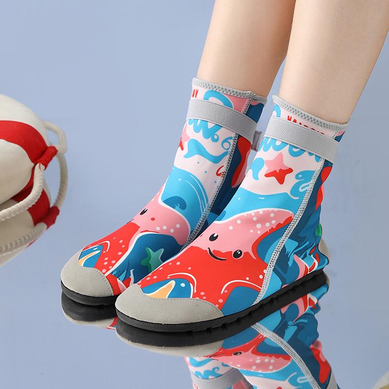 Unisex High-Top Beach Shoes: Swim, Dive, Snorkel & Tide Pool Shoes for Kids & Adults