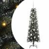 Artificial Christmas Tree with 150 LEDs and Stand Green 150 Cm