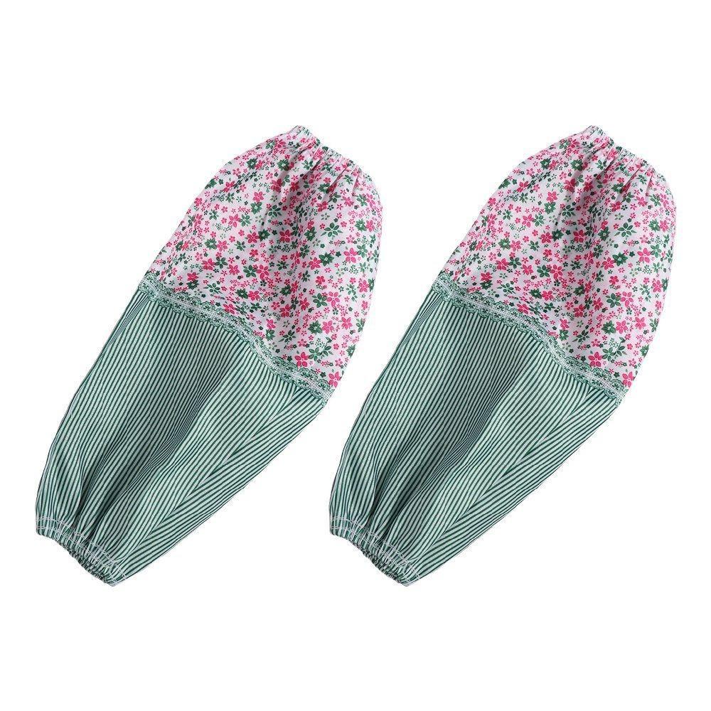 

1 Pair Dirt Resistant Women s Sleeves Antifouling Cleaning Oversleeves Housework зелёный