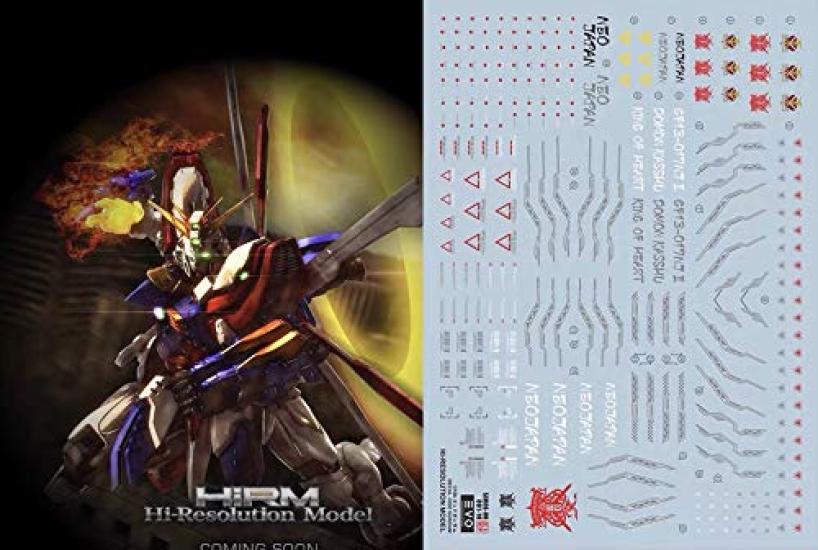 

HG RG MG PG RE HiRM Robot MS Detail Up Water Transfer Decal HiRM Got Fluorescent!! (for 1/100 Gundam) [Item]
